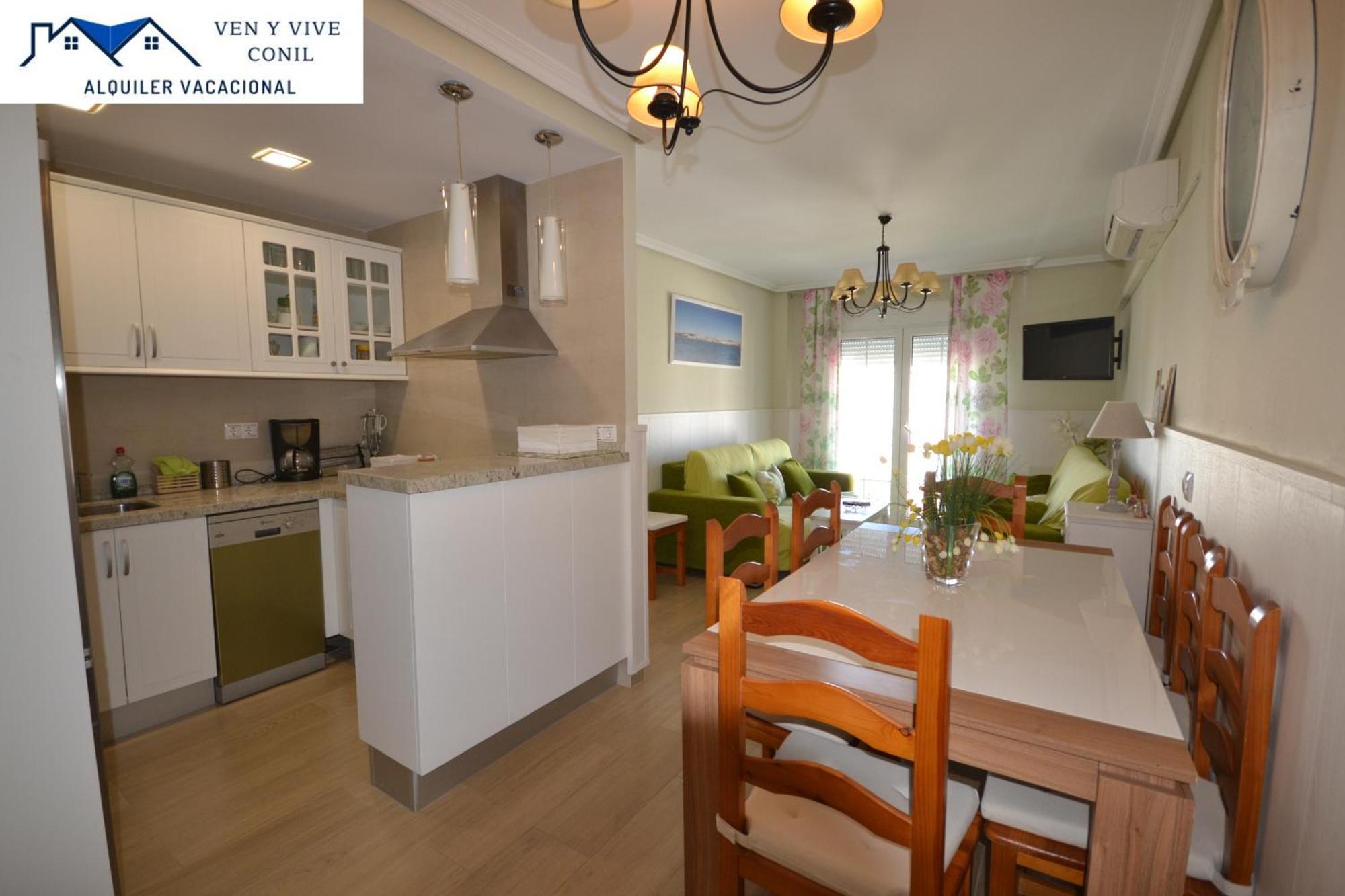 Apartamento A 2 Min De La Playa De Conil Коніль-де-ла-Фронтера Екстер'єр фото